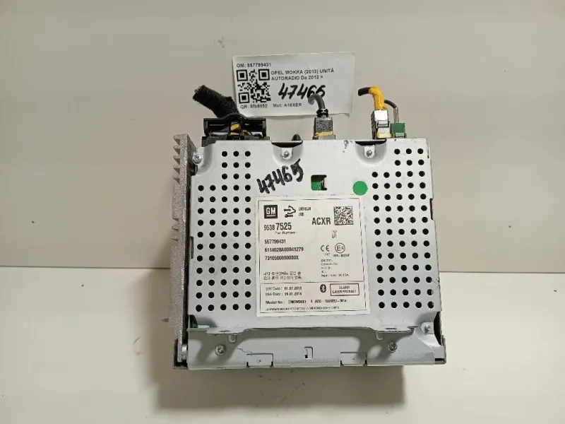 Unità Autoradio 557799431 Opel Mokka 2013