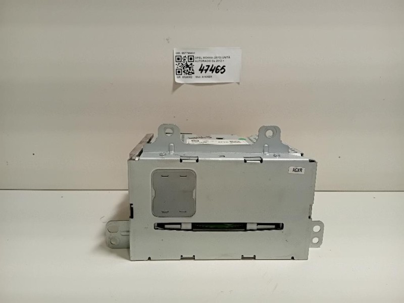 Unità Autoradio 557799431 Opel Mokka 2013