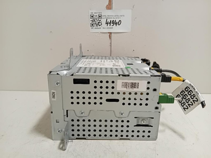 Unità Autoradio 95371916 Opel Mokka 2013