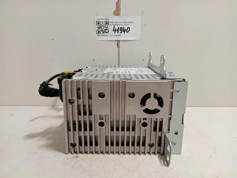 Unità Autoradio 95371916 Opel Mokka 2013