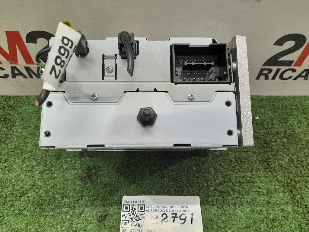 Unità Autoradio 95371916 Opel Mokka 2013