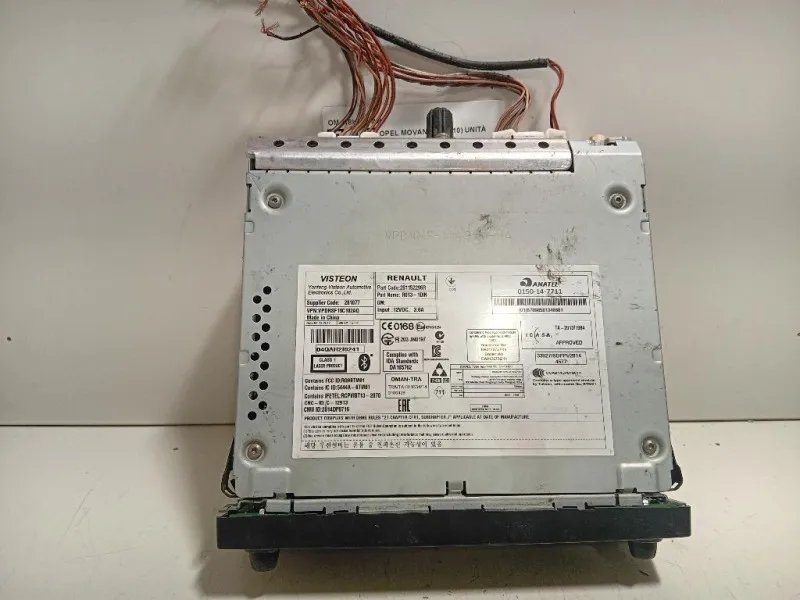 Unità Autoradio 18K884-AB Opel Movano B 2010