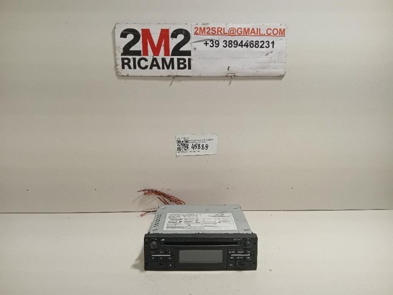 Unità Autoradio 18K884-AB Opel Movano B 2010