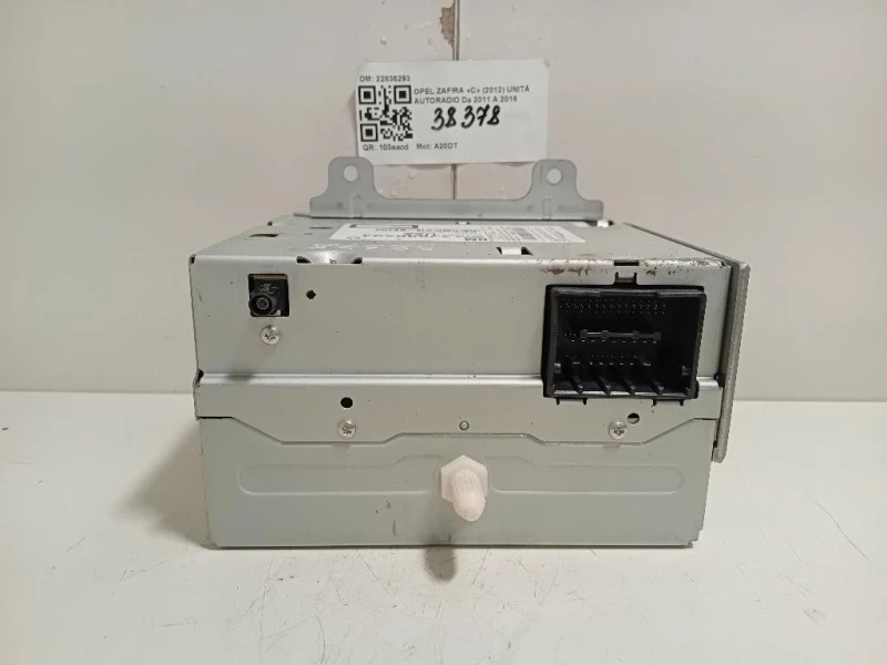 Unità Autoradio 22836293 Opel Zafira C 2012