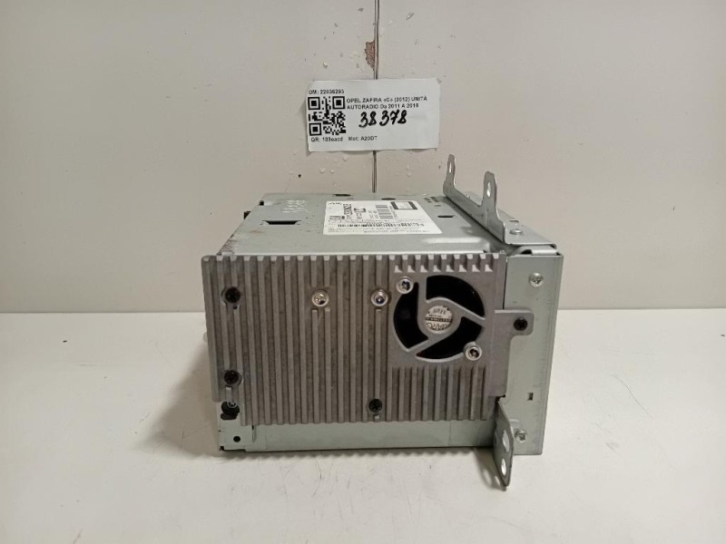 Unità Autoradio 22836293 Opel Zafira C 2012
