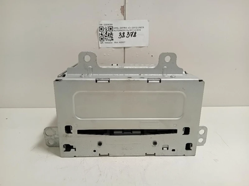 Unità Autoradio 22836293 Opel Zafira C 2012