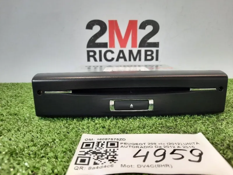 Unità Autoradio 16087575ZD Peugeot 208 I 2012