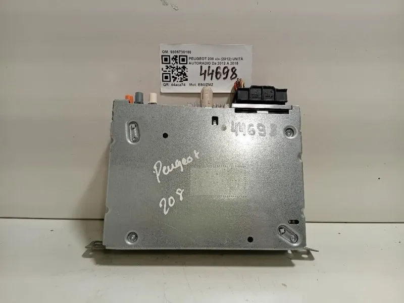 Unità Autoradio 9806730180 Peugeot 208 I 2012