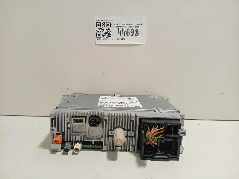 Unità Autoradio 9806730180 Peugeot 208 I 2012
