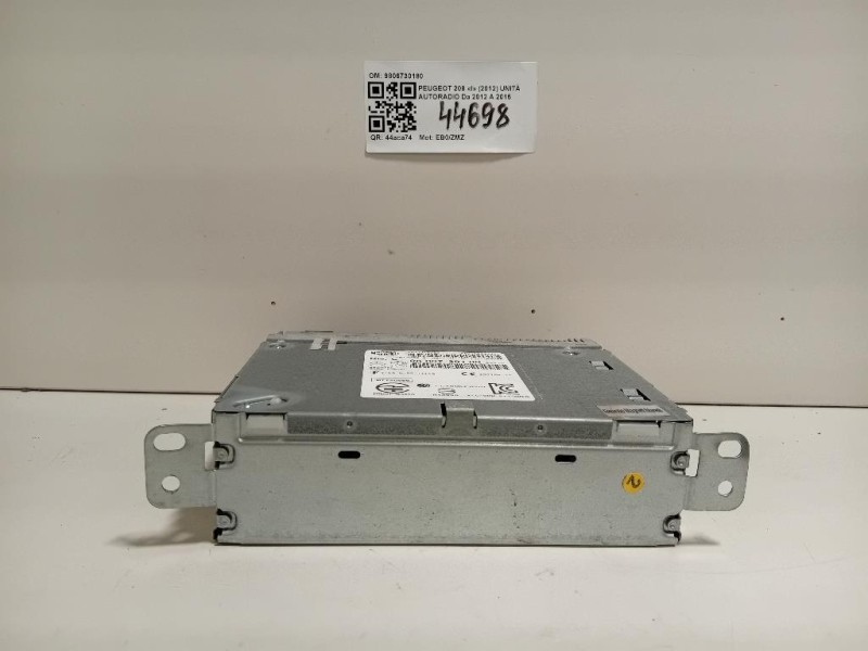 Unità Autoradio 9806730180 Peugeot 208 I 2012