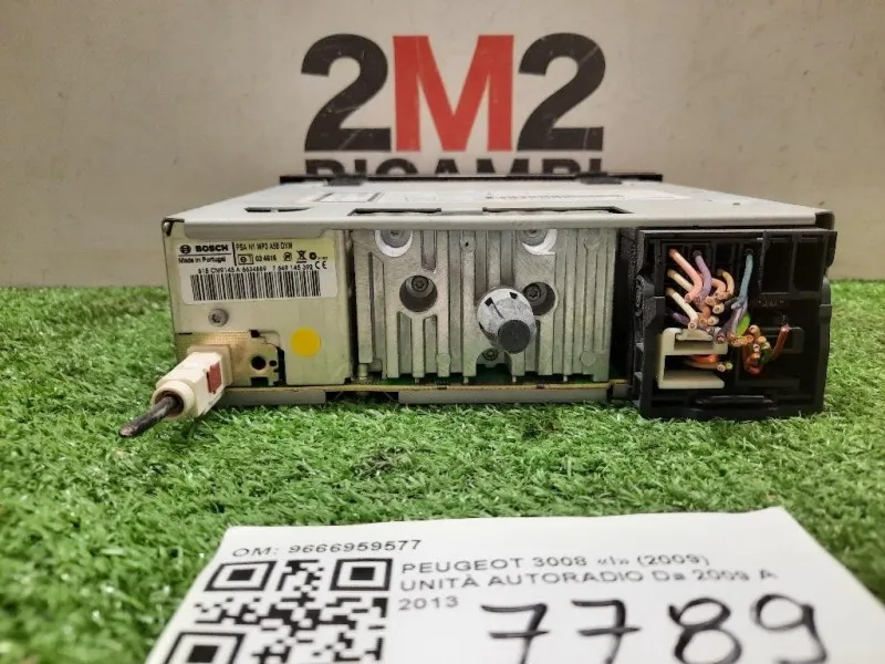Unità Autoradio 9666959577 Peugeot 3008 I 2009