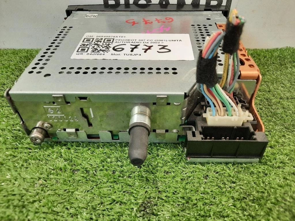 Unità Autoradio 96545978XT01 Peugeot 307 CC 2001