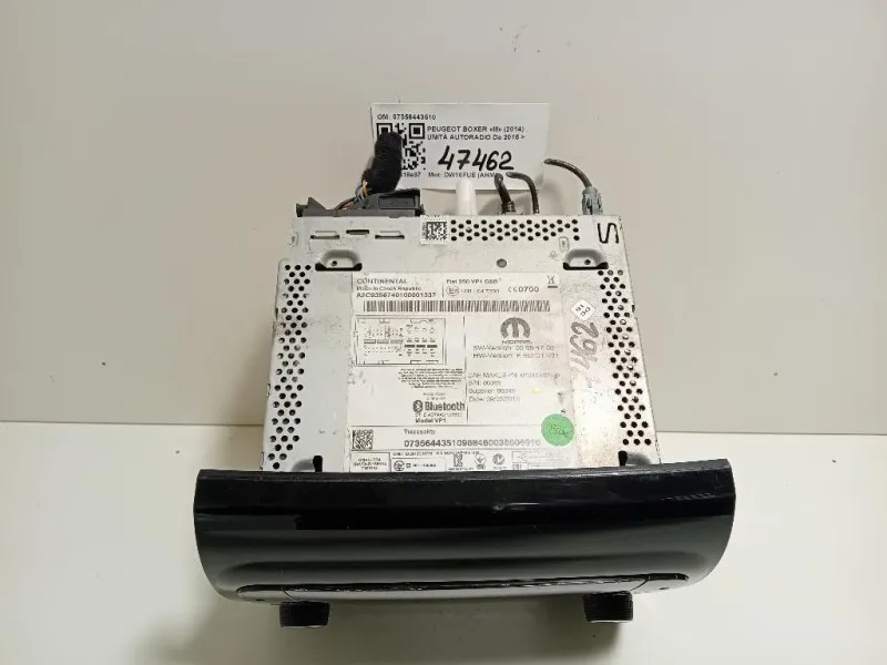 Unità Autoradio 07356443510 Peugeot Boxer III 2014