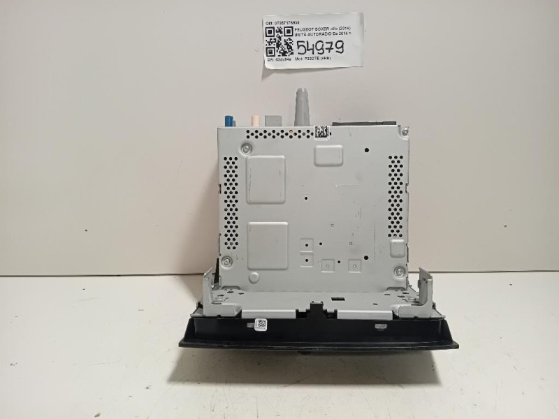 Unità Autoradio 07357176930 Peugeot Boxer III 2014