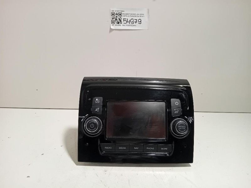 Unità Autoradio 07357176930 Peugeot Boxer III 2014