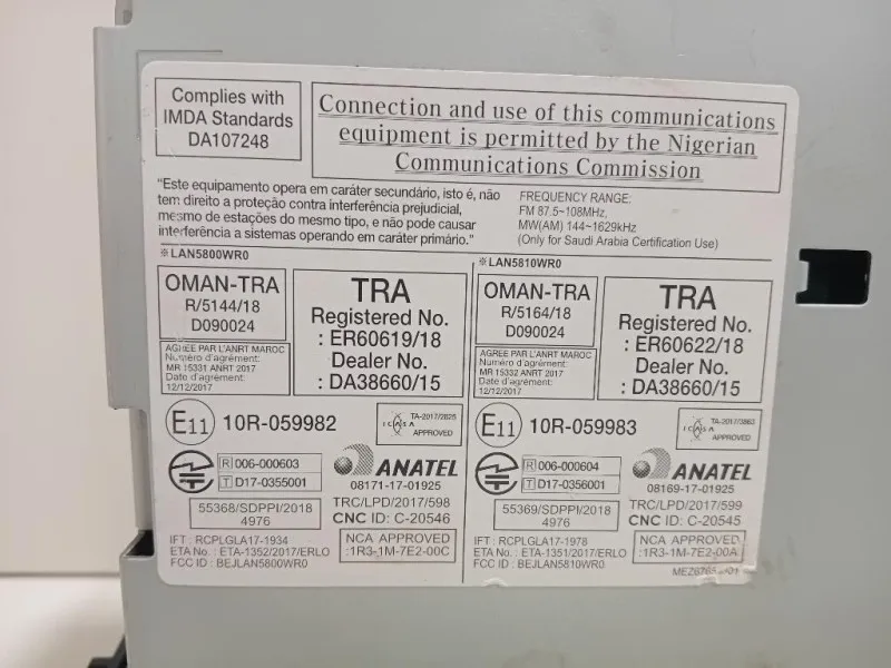 Unità Autoradio 281154484R Renault CLIO IV 2016