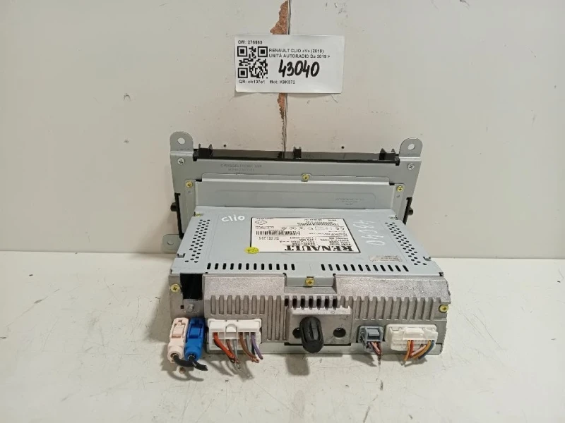 Unità Autoradio Renault CLIO V 2019