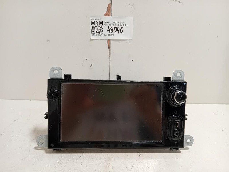 Unità Autoradio Renault CLIO V 2019
