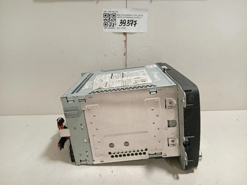 Unità Autoradio 7N5 035 192 Seat Alhambra 710 2010