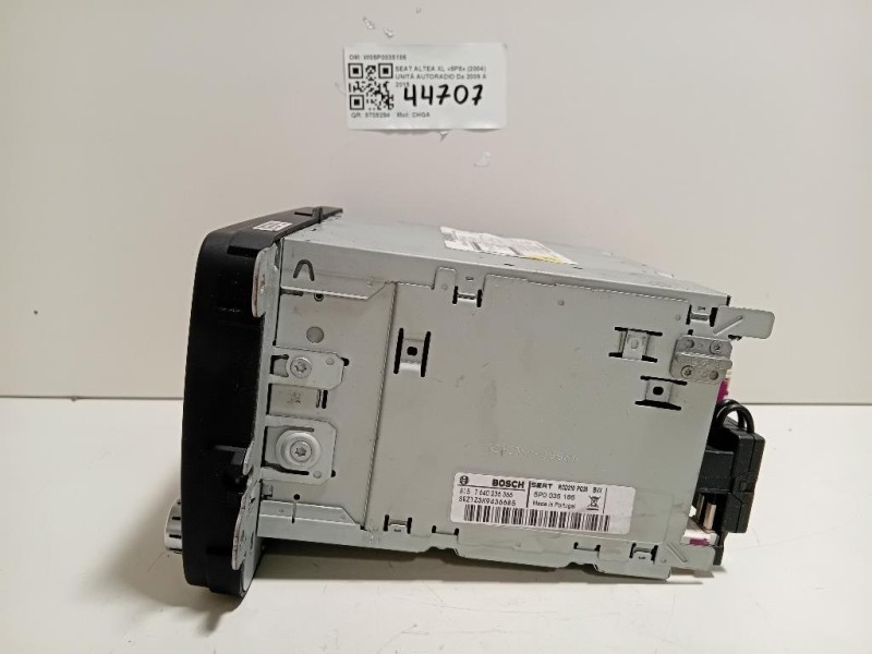 Unità Autoradio W05P0035186 Seat Altea XL 5P5 2004