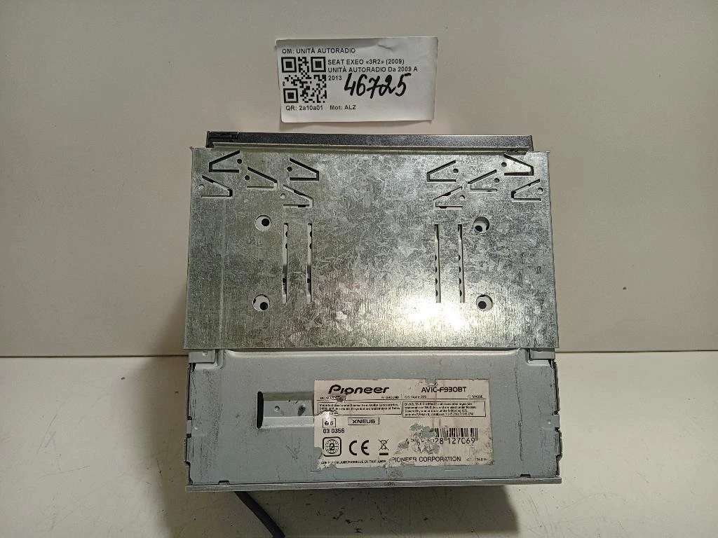 Unità Autoradio UNITÀ AUTORADIO Seat EXEO 3R2 2009