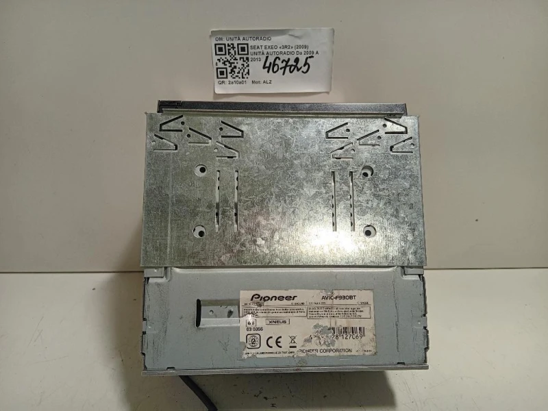 Unità Autoradio UNITÀ AUTORADIO Seat EXEO 3R2 2009