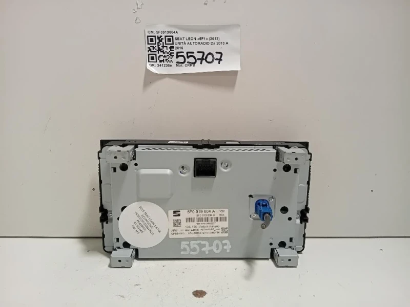 Unità Autoradio 5F0919604A Seat LEON 5F1 2013