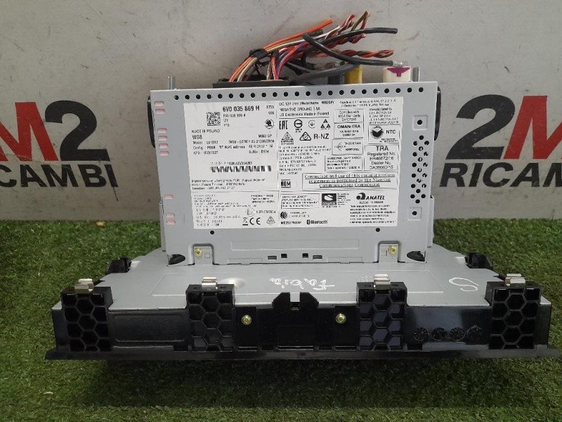 Unità Autoradio 6V0035869H Skoda Fabia NJ3 2018