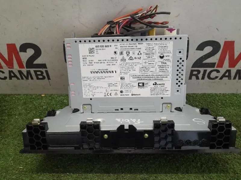 Unità Autoradio 6V0035869H Skoda Fabia NJ3 2018