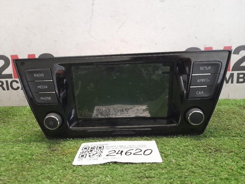 Unità Autoradio 6V0035869H Skoda Fabia NJ3 2018