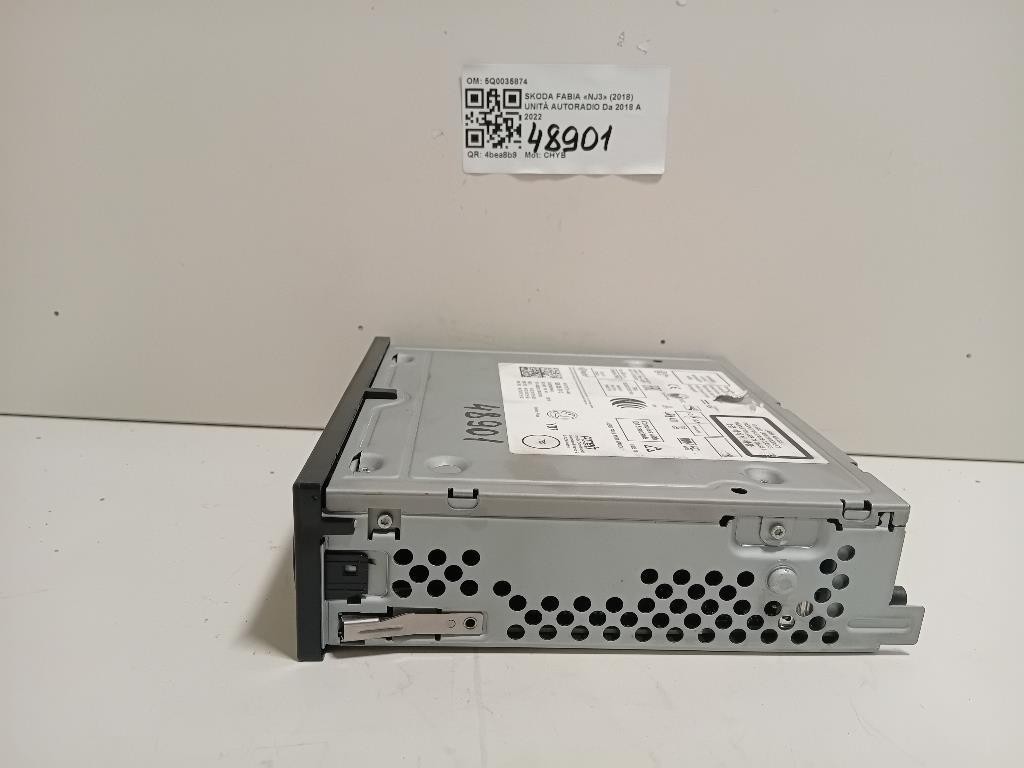 Unità Autoradio 5Q0035874 Skoda Fabia NJ3 2018