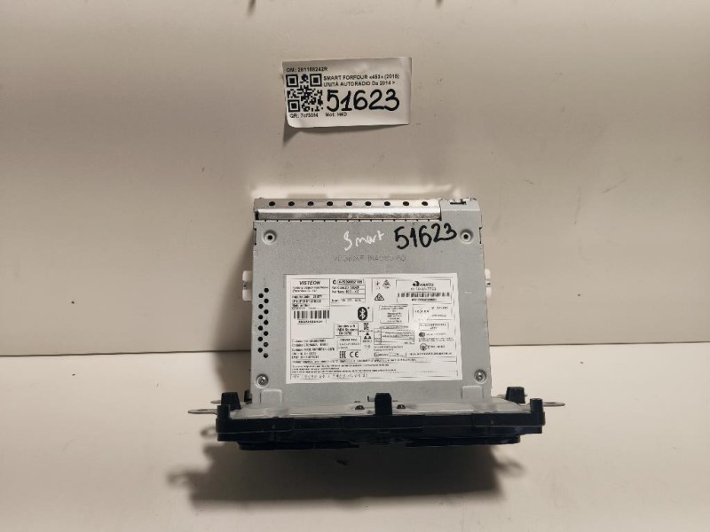 Unità Autoradio 281158242R Smart Forfour 453 2015
