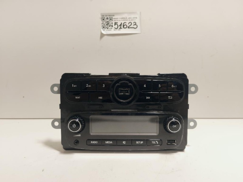 Unità Autoradio 281158242R Smart Forfour 453 2015