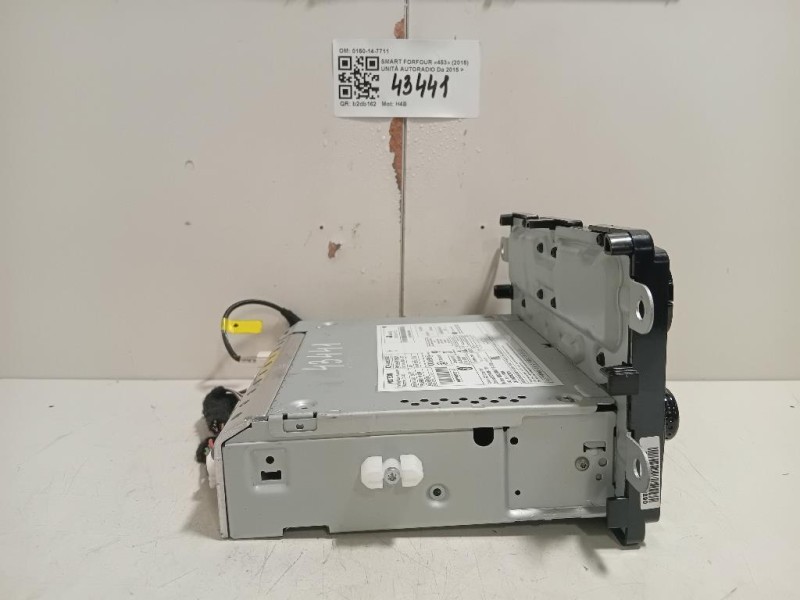 Unità Autoradio 0150-14-7711 Smart Forfour 453 2015