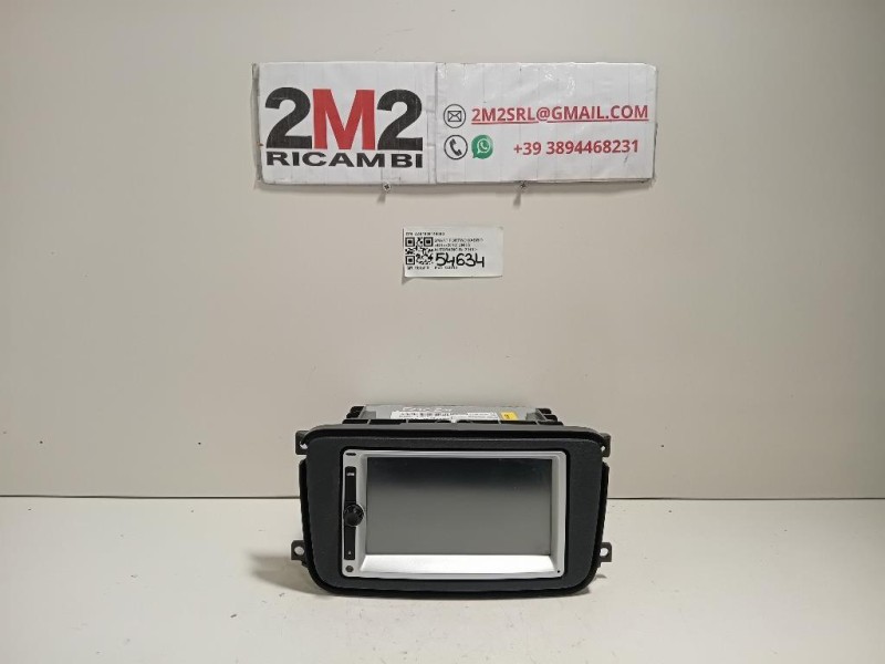 Unità Autoradio A451906118080 Smart Fortwo Cabrio 451 2010