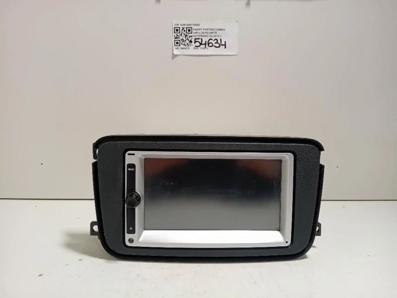 Unità Autoradio A451906118080 Smart Fortwo Cabrio 451 2010