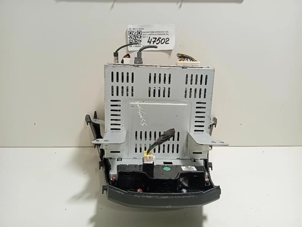 Unità Autoradio 89110 34220 Ssangyong Korando III 2011