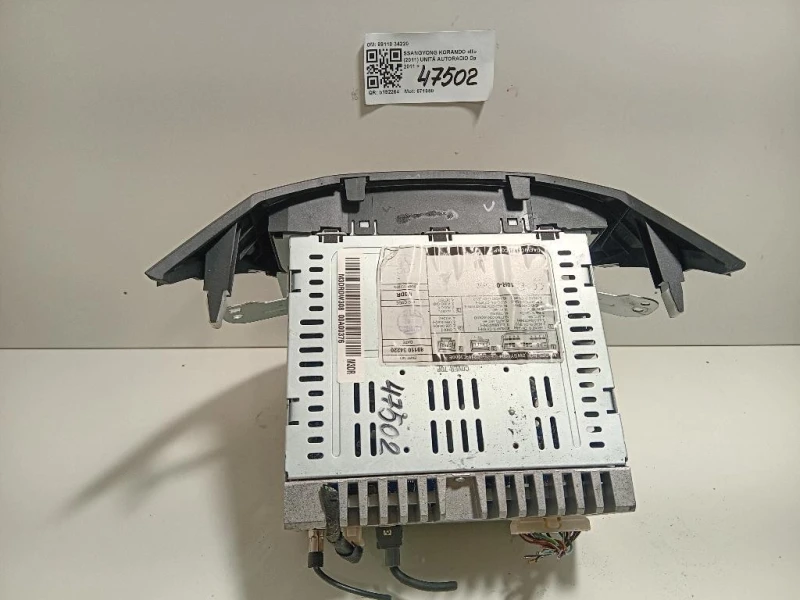 Unità Autoradio 89110 34220 Ssangyong Korando III 2011