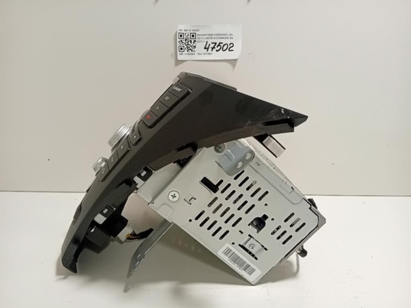 Unità Autoradio 89110 34220 Ssangyong Korando III 2011
