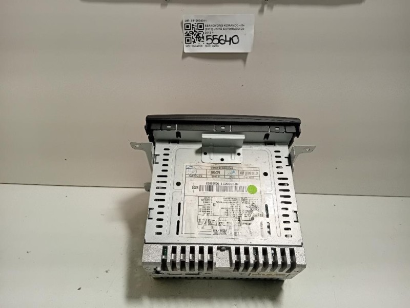 Unità Autoradio 8912034011 Ssangyong Korando III 2011