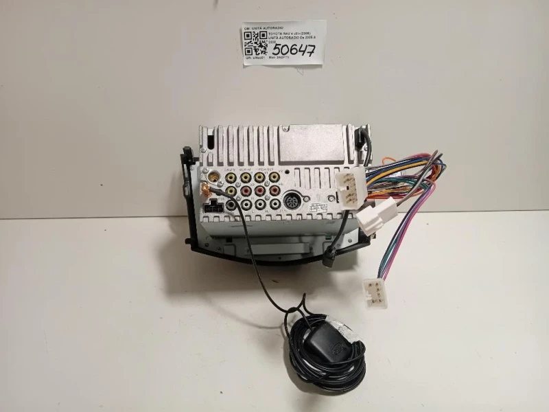 Unità Autoradio UNITÀ AUTORADIO Toyota RAV 4 III 2006