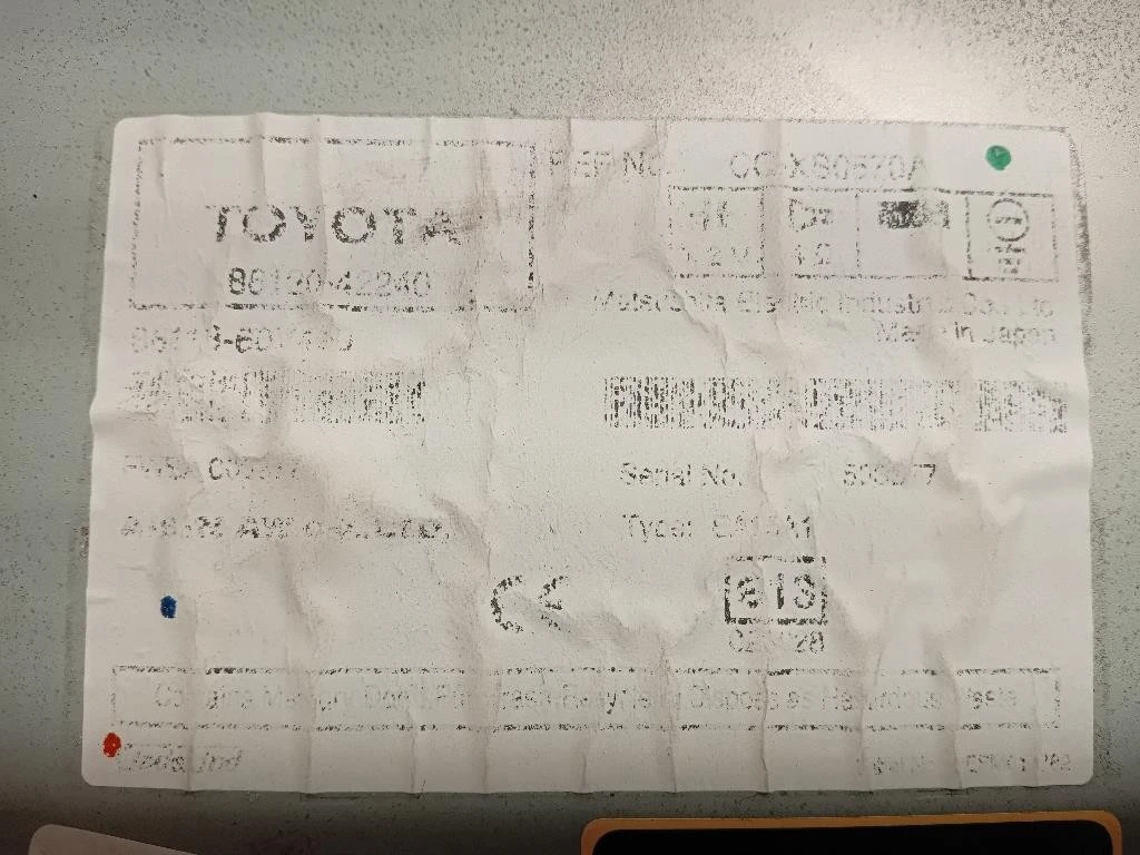 Unità Autoradio 8612042240 Toyota RAV 4 III 2006