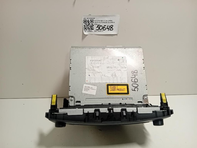 Unità Autoradio 8612042240 Toyota RAV 4 III 2006