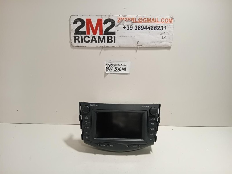 Unità Autoradio 8612042240 Toyota RAV 4 III 2006