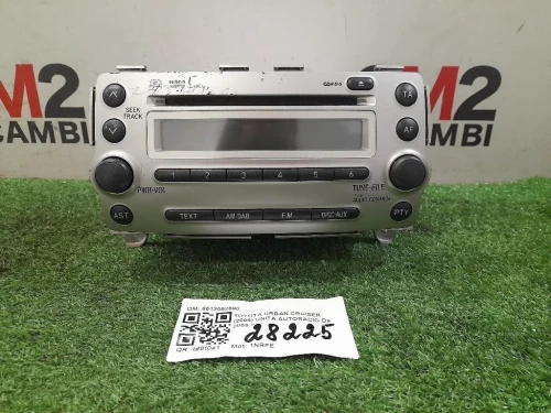 Unità Autoradio 8612052580 Toyota Urban Cruiser 2009