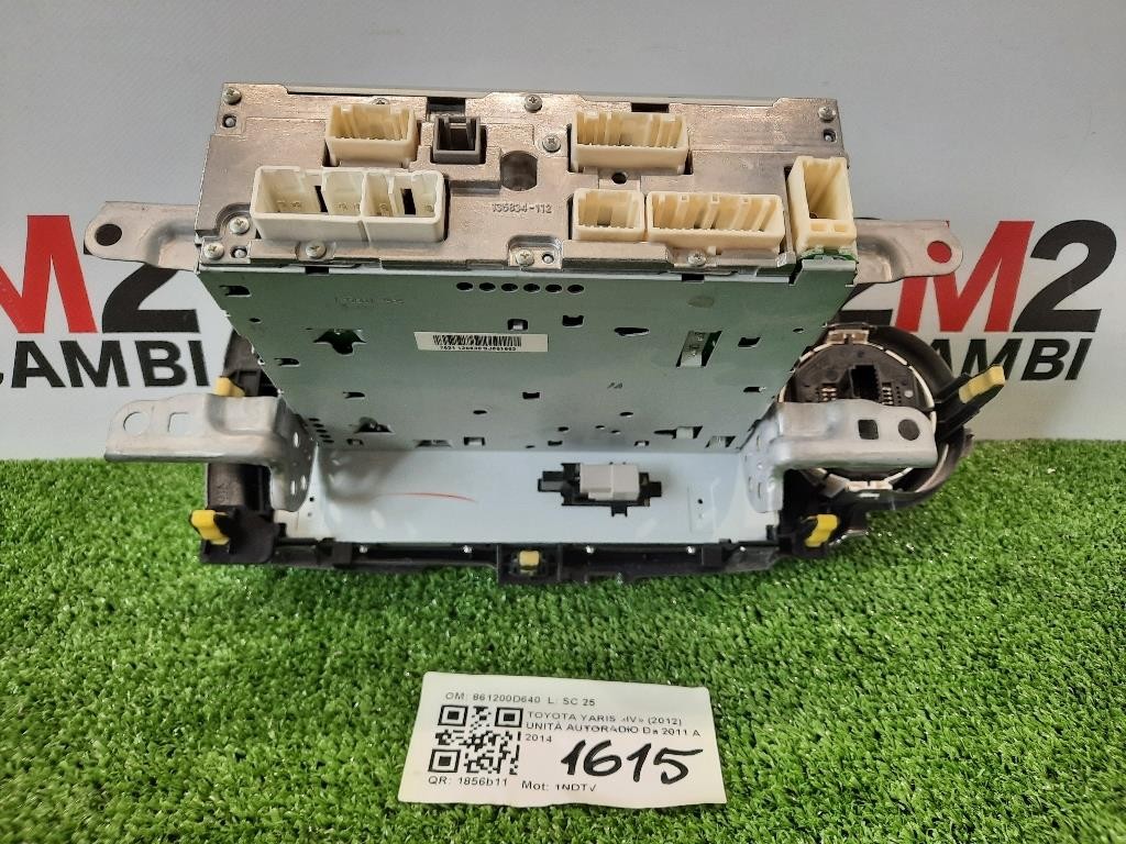 Unità Autoradio 861200D640 Toyota Yaris IV 2012