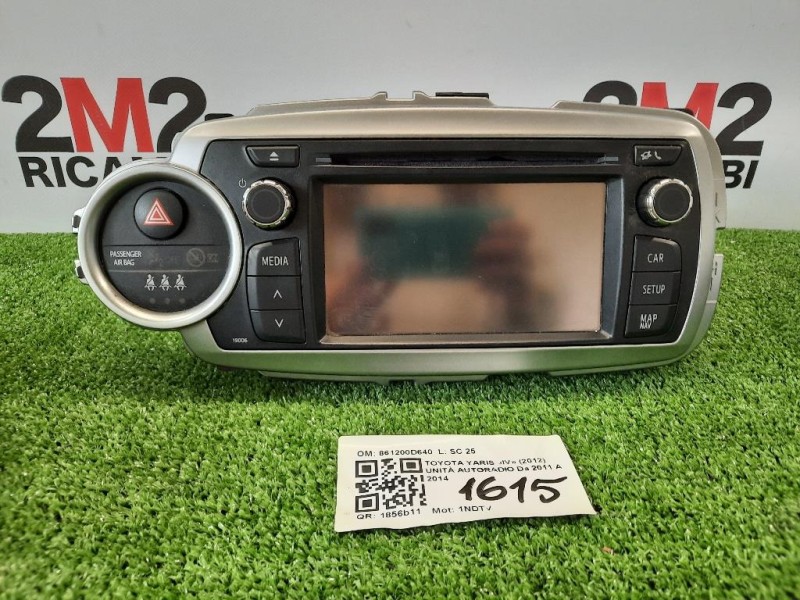 Unità Autoradio 861200D640 Toyota Yaris IV 2012