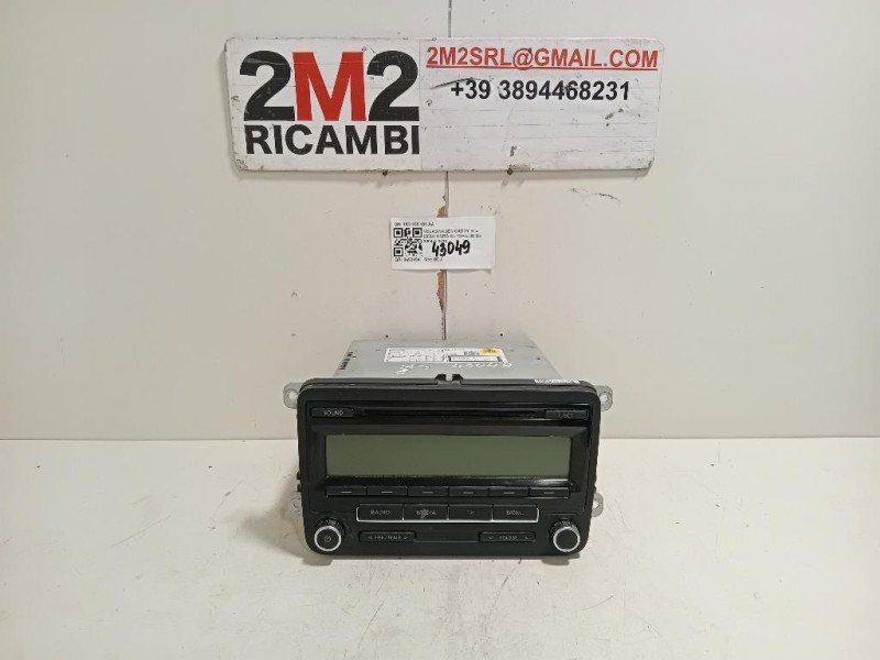Unità Autoradio 1K0 035 186 AA Volkswagen Caddy III 2004