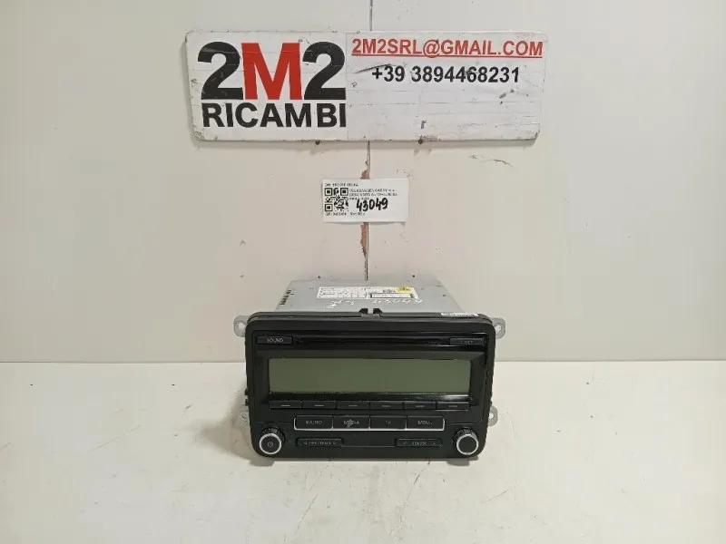 Unità Autoradio 1K0 035 186 AA Volkswagen Caddy III 2004