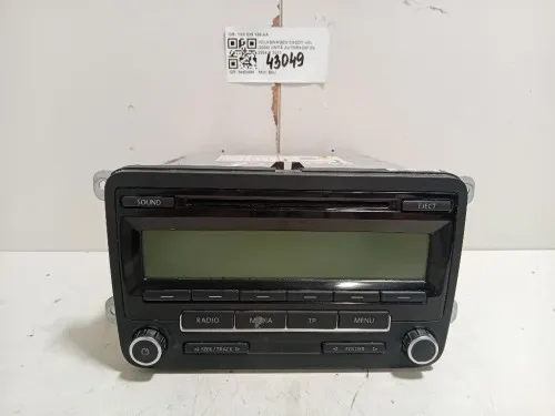 Unità Autoradio 1K0 035 186 AA Volkswagen Caddy III 2004